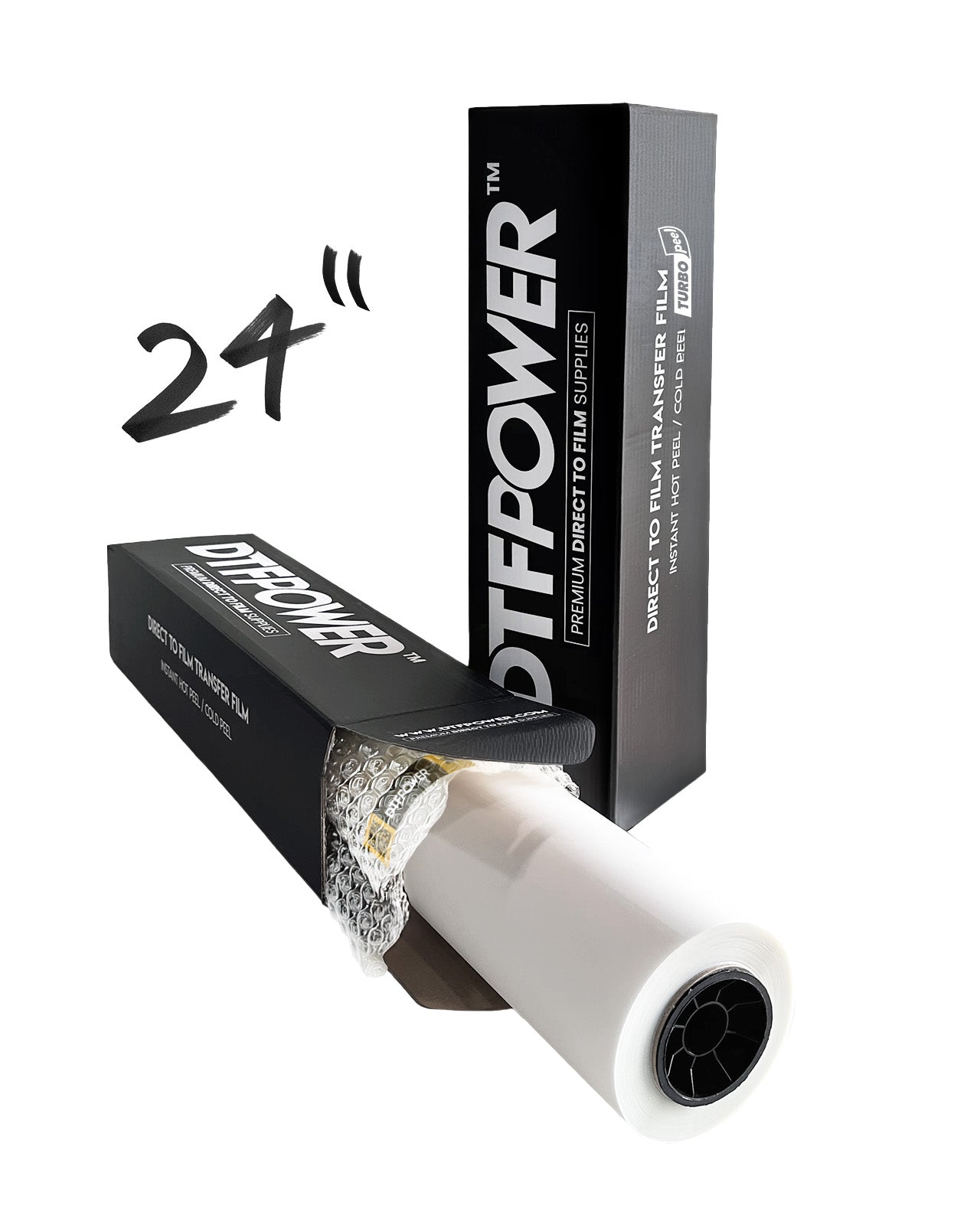 24" x 328' Turbo Peel Instant DTF Film