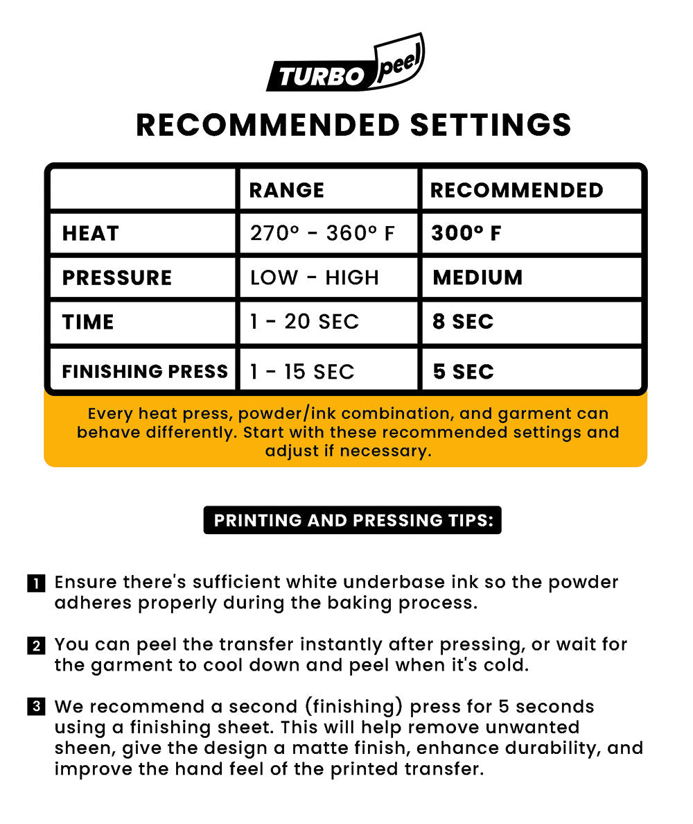 24" x 328' Turbo Peel Instant DTF Film
