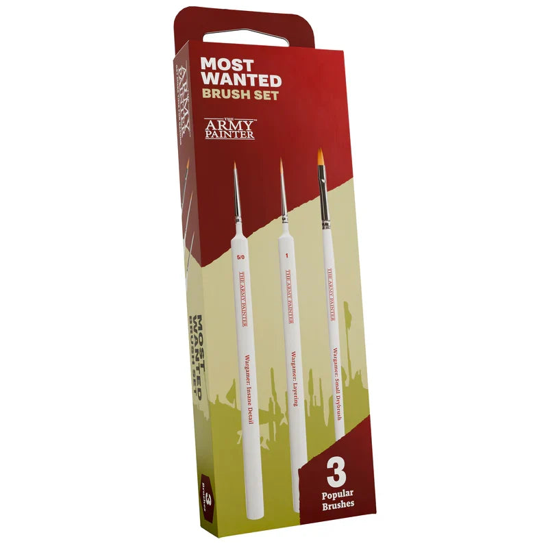 Army Painter Tools: Most Wanted Brush Set Box