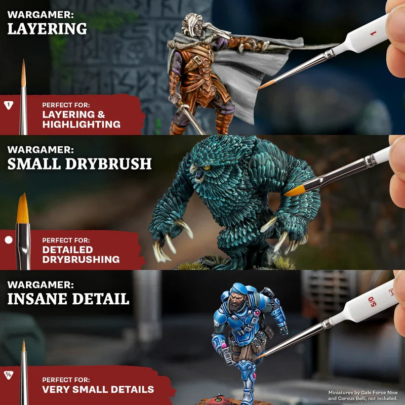 Army Painter Tools: Most Wanted Brush Set Box