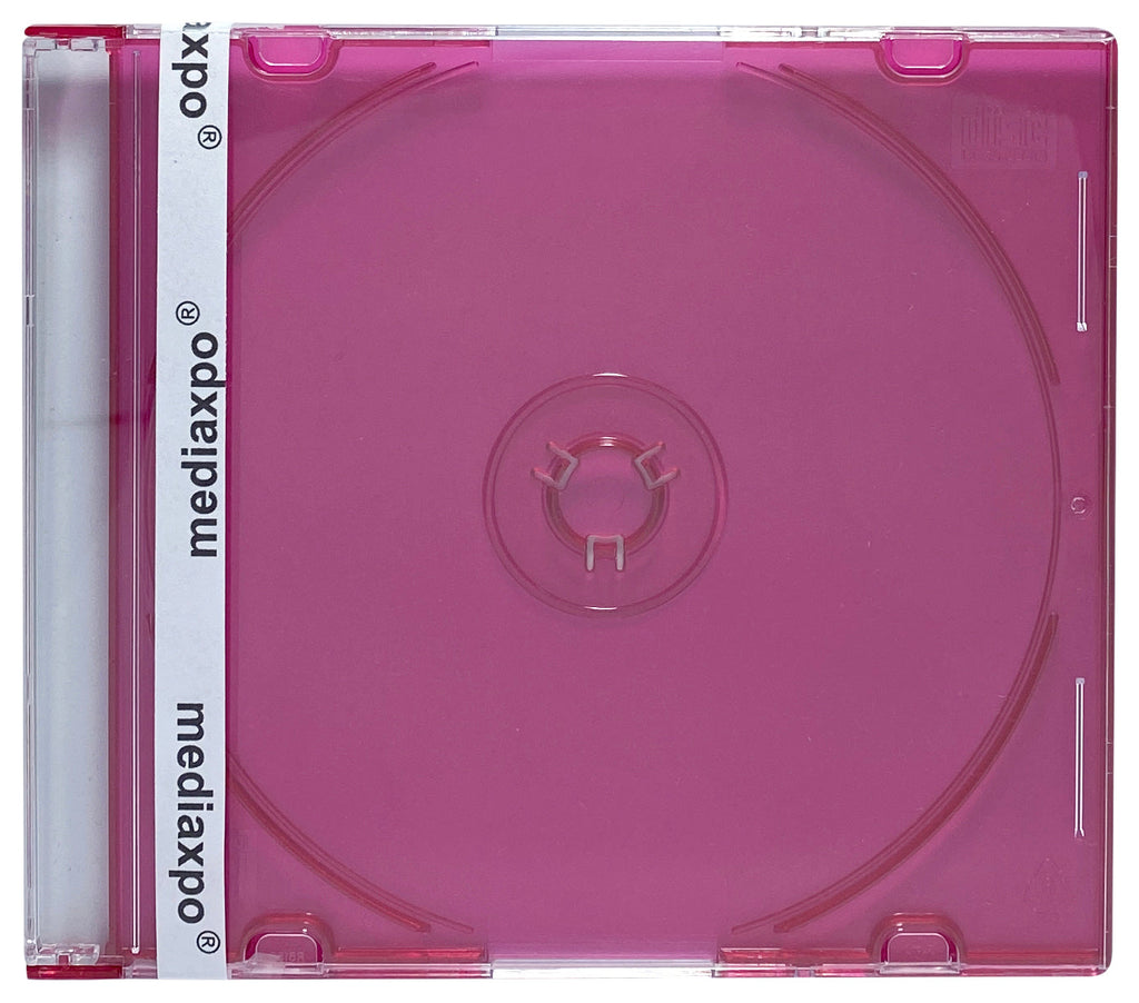 SLIM Slimline Color CD Jewel Cases 5.2mm