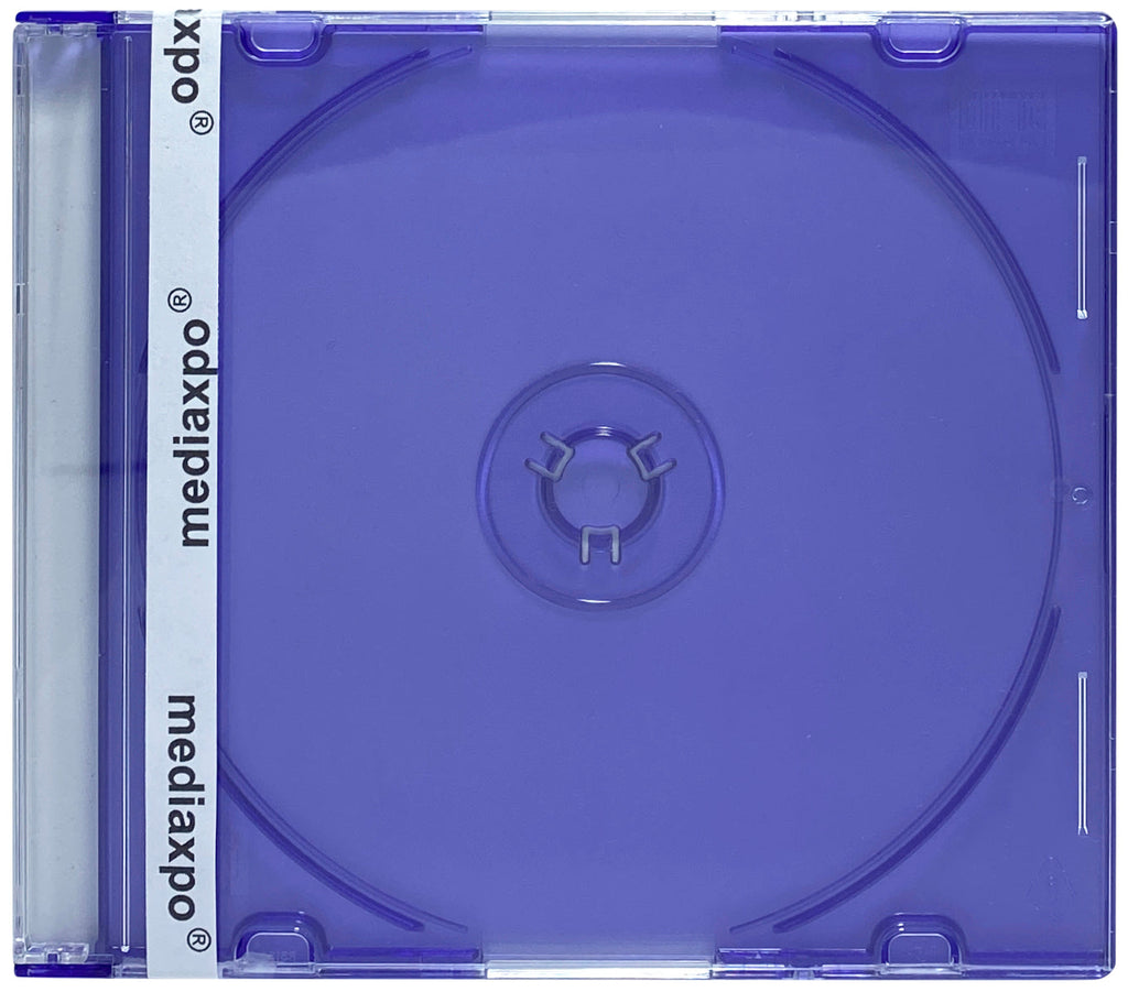 SLIM Slimline Color CD Jewel Cases 5.2mm