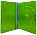 STANDARD Clear Dark Green Color Single DVD Cases
