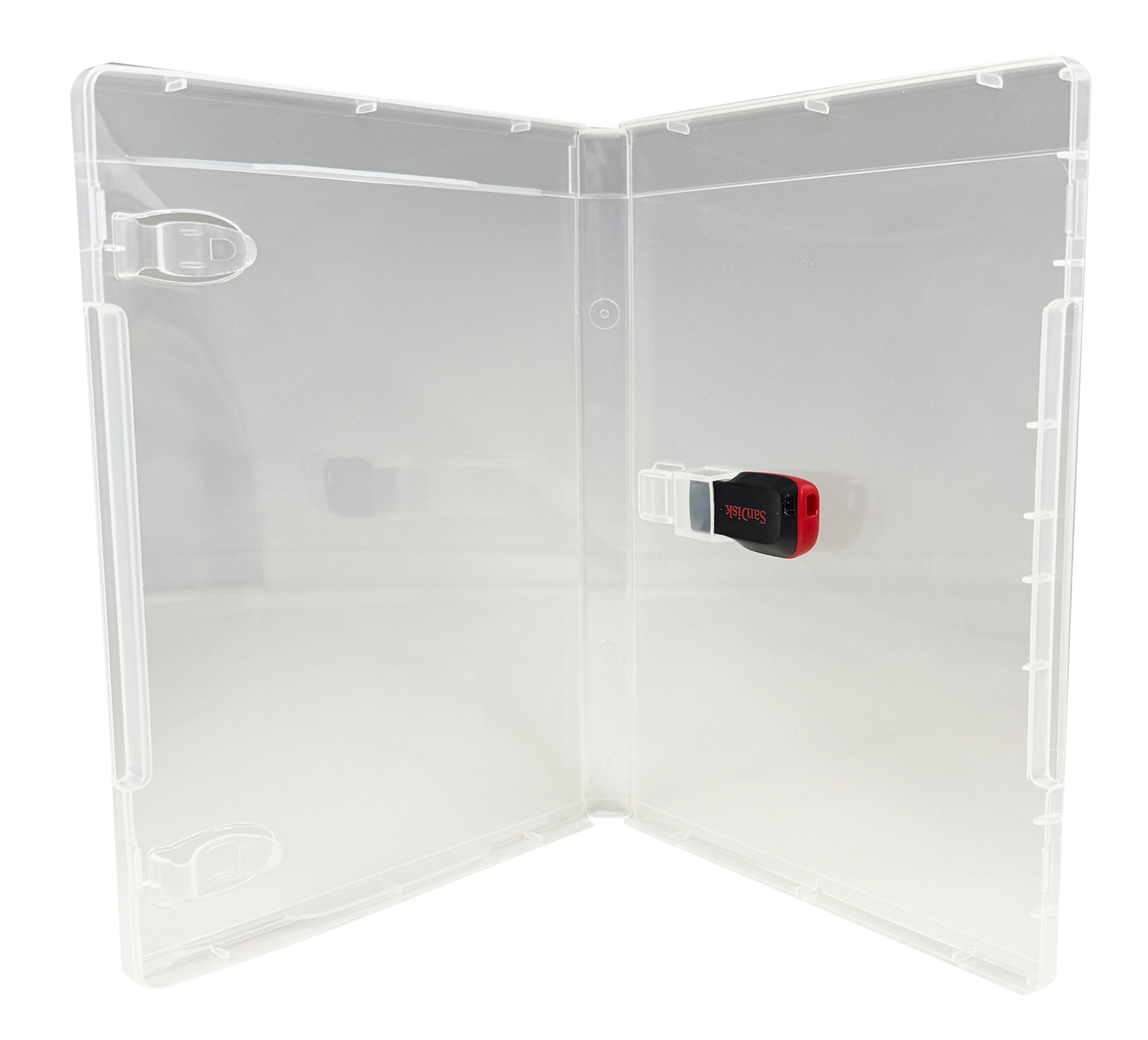 PREMIUM SUPER Clear USB Flash Drive Cases 14MM